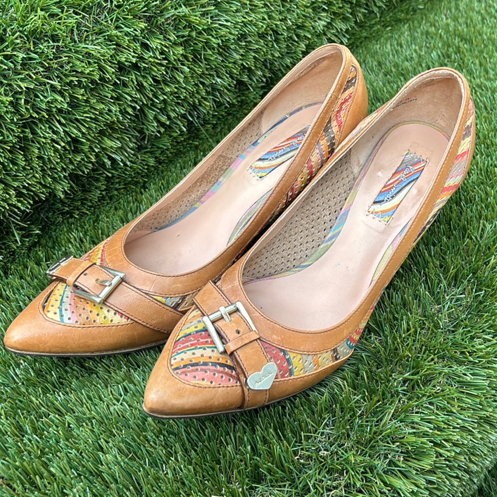 Paul Smith Multicolor Leather Heels
